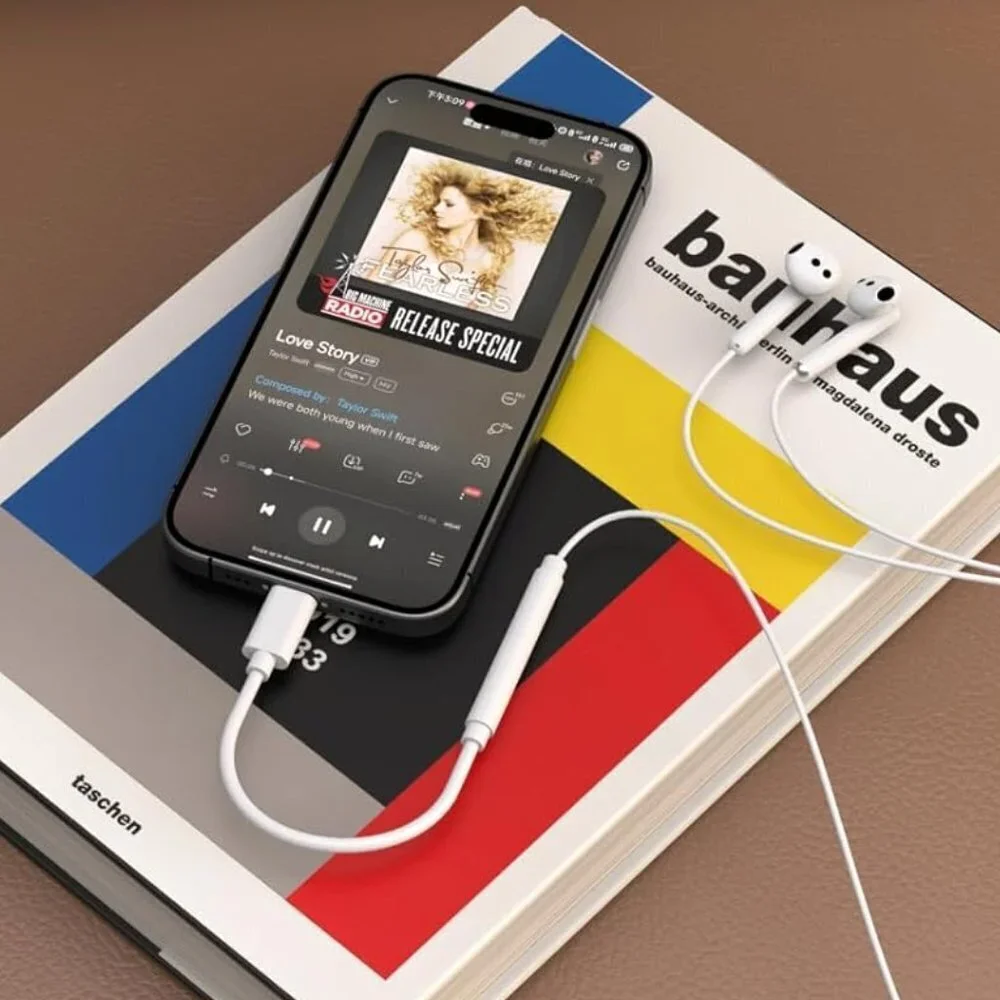 iPhone 15 Headphone Data Cable Adapter